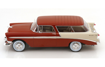 CHEVROLET Bel Air Nomad (1956), brown metallic creme