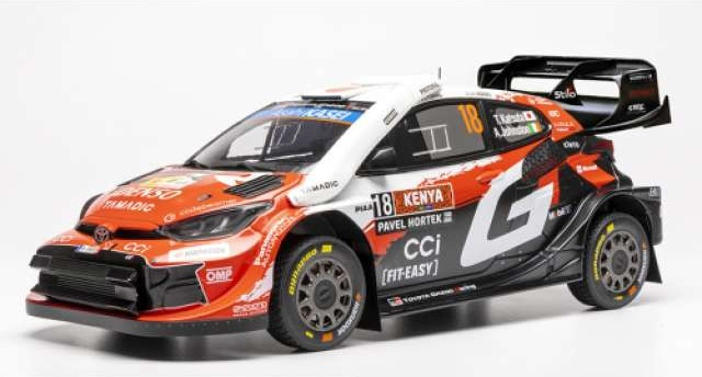 TOYOTA GR Yaris Rally1 WRC №18 Safari Rallye Kenia Toyota Gazoo Racing T.Katsuta/A.Johnston (2026)