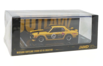 NISSAN Skyline 2000 GT-R KPGC10 #23 , yellow/black
