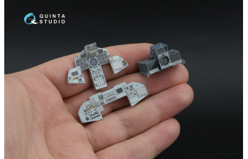 3D Декаль интерьера кабины Tornado Gr.1 (Italeri) (малая версия) (с 3D-печатными деталями)