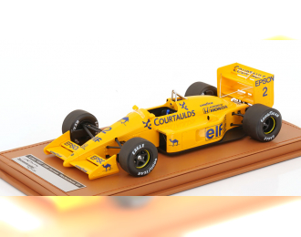LOTUS F1 100t Team Camel Honda №2 Hockenheim German Gp (1988) Satoru Nakajima, Yellow
