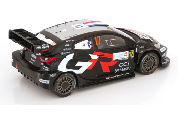 TOYOTA GR Yaris Rally1, #17, Rally Islas Canaris S.Ogier/V.Landais (2025), black