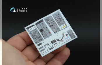 3D Декаль интерьера кабины Tornado GR.1 (Revell) (с 3D-печатными деталями) (малая версия)