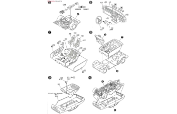 Сборная модель Isuzu Bellett 1600GT-R/1800GT
