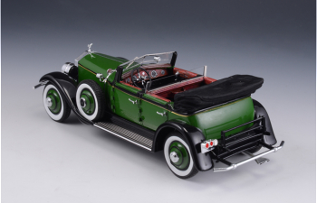 ROLLS ROYCE Springfield Phantom I Marlene Dietrich Hibbard & Darrin Cabriolet (открытый) 1930 Green