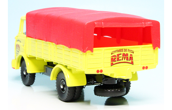 BERLIET GAK BachÃ© Moutarde de Dijon, yellow/red