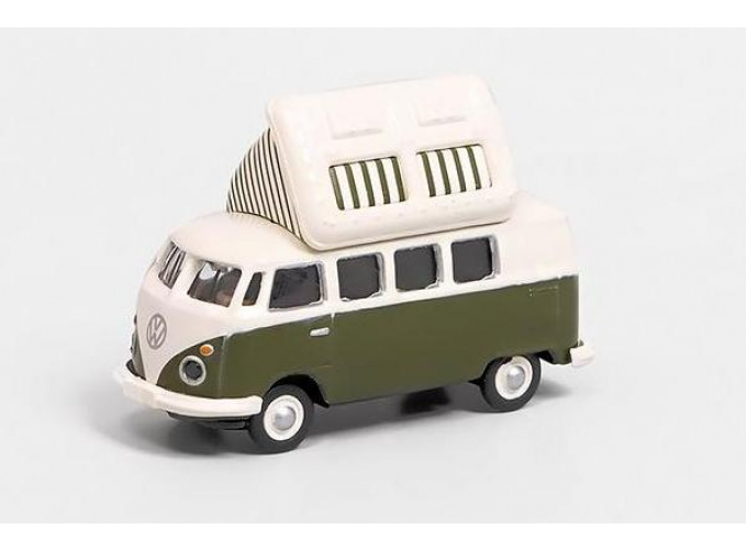 VOLKSWAGEN T1c Minibus Camper, green / white