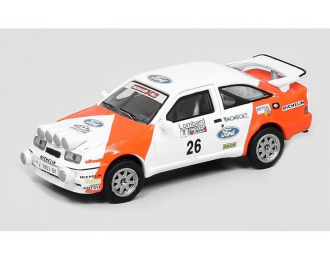 FORD Sierra RS Cosworth №26 Rally "Lombard" (1987), white / orange