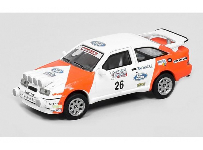 FORD Sierra RS Cosworth №26 Rally "Lombard" (1987), white / orange