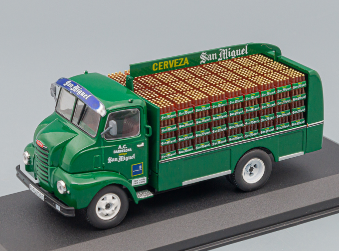 EBRO B35c Truck - Cerveza San Miguel - Beer Birra - 1967, Green