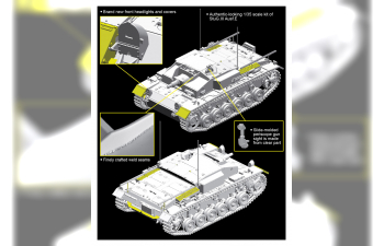 Сборная модель Немецкая САУ StuG.III Ausf. E