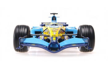 RENAULT F1 R25 Team Renault F1 №6 Winner Australian Gp (2005) Giancarlo Fisichella, Light Blue Yellow