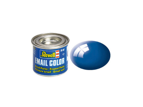 Краска алкидная - Синий (RAL 5005), глянцевая, 14 мл