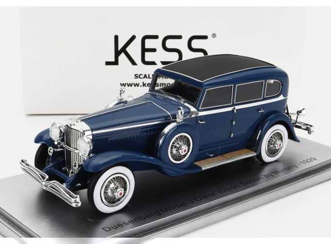 DUESENBERG Model J Berline Clear Vision Sedan By Murphy (1929), Blue