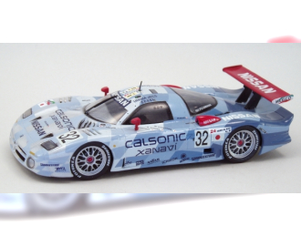 NISSAN R390 GT1 Calsonic #32 Le Mans (1998), blue