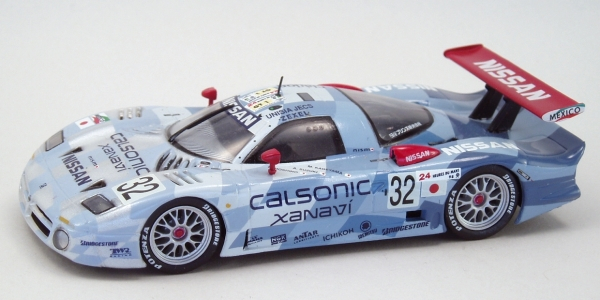NISSAN R390 GT1 Calsonic #32 Le Mans (1998), blue