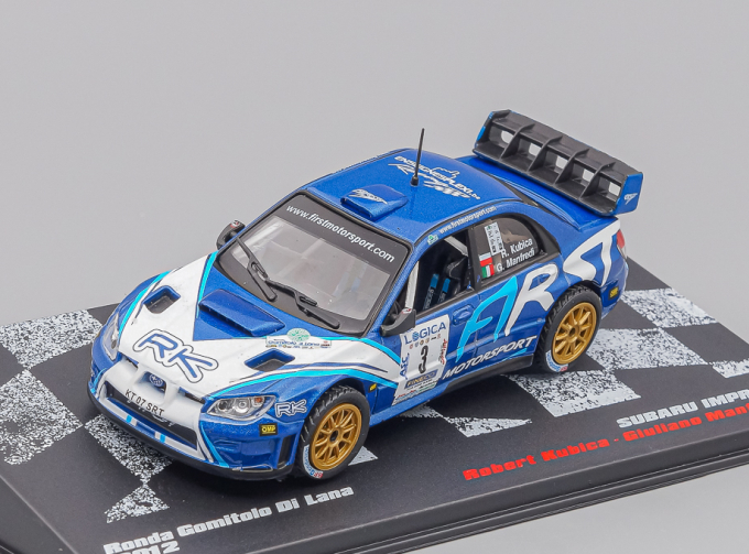 SUBARU Impreza WRC Robert Kubica 2012, Vainqueurs de Rallye 11