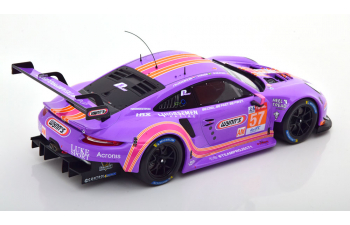 PORSCHE 911 RSR (2020),purple orange