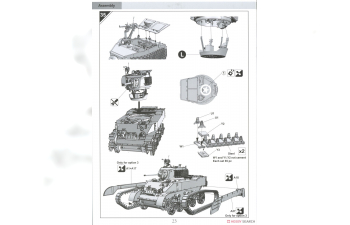 Сборная модель British M5A1 Stuart VI