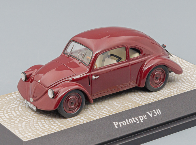 VOLKSWAGEN Prototype V30, dark red