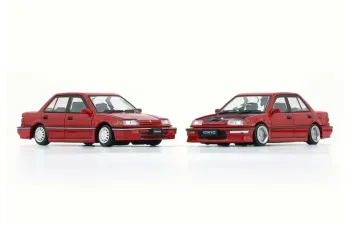 HONDA Civic EF2 RHD (1991), red