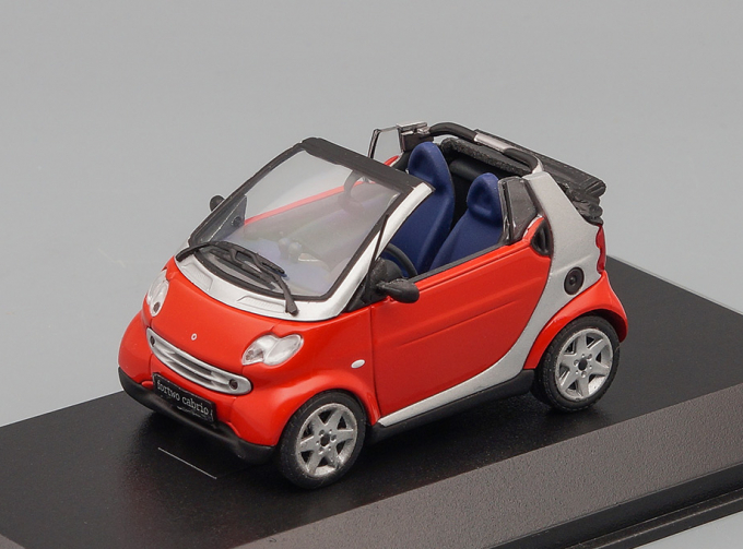 SMART Fortwo Cabrio, red / grey metallic