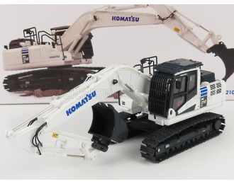 KOMATSU Pc210lc Escavatore Cingolato - Tractor Excavator, White Black