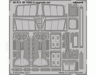 Фототравление для Bf 109G-2 набор дополнений