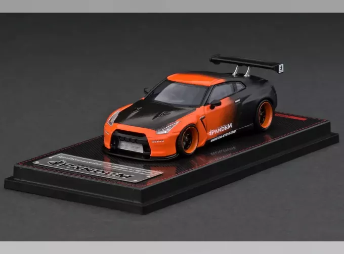 NISSAN Pandem R35 GT-R, orange / black