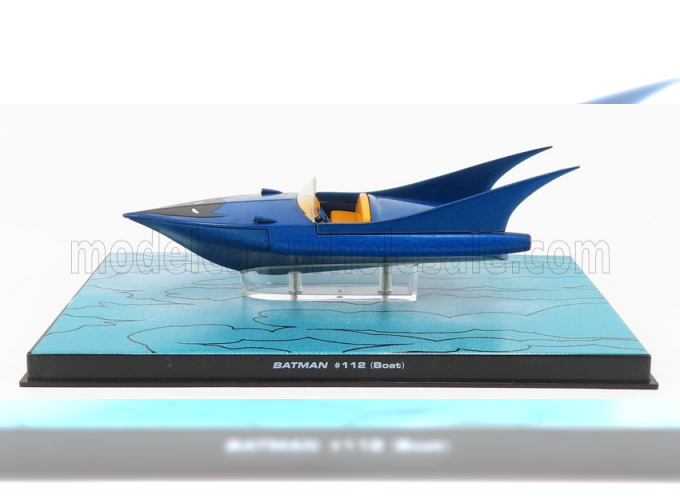 BATMAN Batmobile - Boat, Blue Met