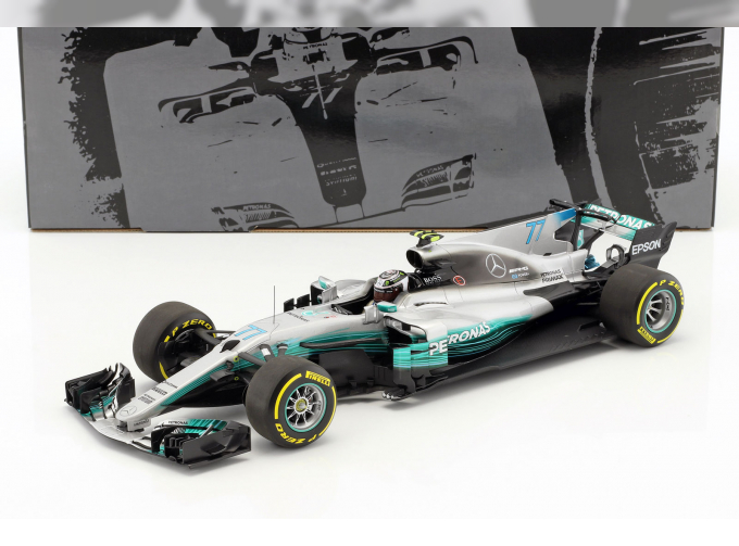 MERCEDES-BENZ AMG W08 EQ Power+, No.77, Mercedes AMG Petronas Motorsport, Petronas, Formel 1, 2017, V.Bottas