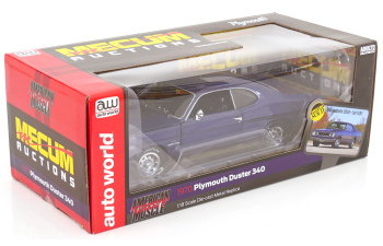 PLYMOUTH Duster 340 Mecum Auctions (1970), purple-metallic