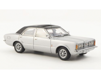 FORD TAUNUS GXL Sedan 4-door 1973, Silver/Black