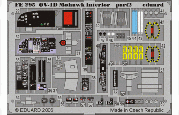 Фототравление для OV-1D interior