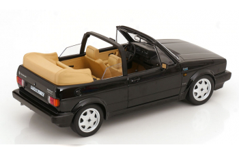 VOLKSWAGEN Golf MK1 Convertible (1992), black