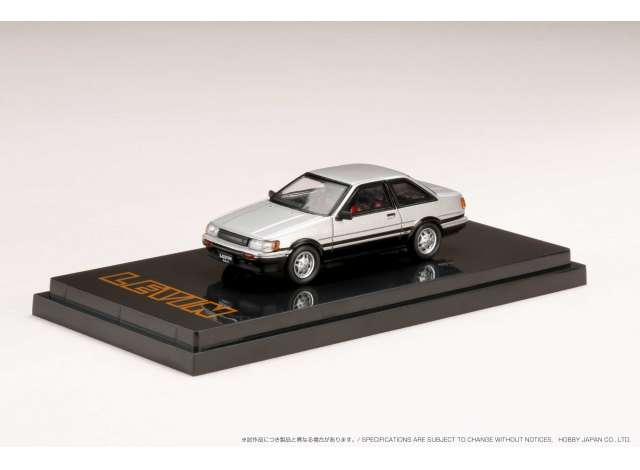 Toyota Corolla Levin GT APEX 2door AE86, silver / black