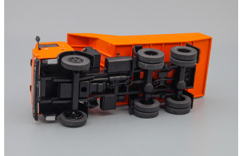 КАМАЗ 55111 Самосвал, Автомобиль на службе 70, оранжевый