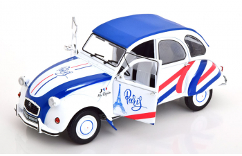 CITROEN 2CV6 Region Paris (1982), white blue red