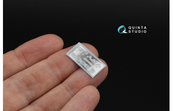 3D Декаль Комплект ремней для самолета ВВС РККА тип 2, ВОВ (с металлическими пряжками) (для всех моделей)