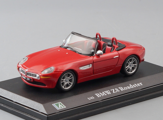 BMW Z8 Roadster Open Top, red