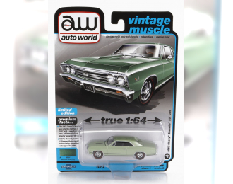 CHEVROLET Chevelle Ss Coupe (1967), Green Met