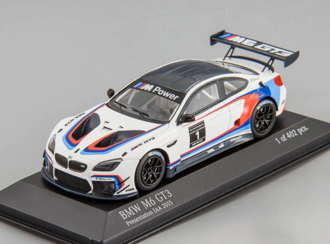 BMW M6 GT3 Presentation IAA (2015), white