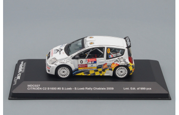 CITROEN C2 S1600 #0 S. Loeb Rally Chablais (2009), white