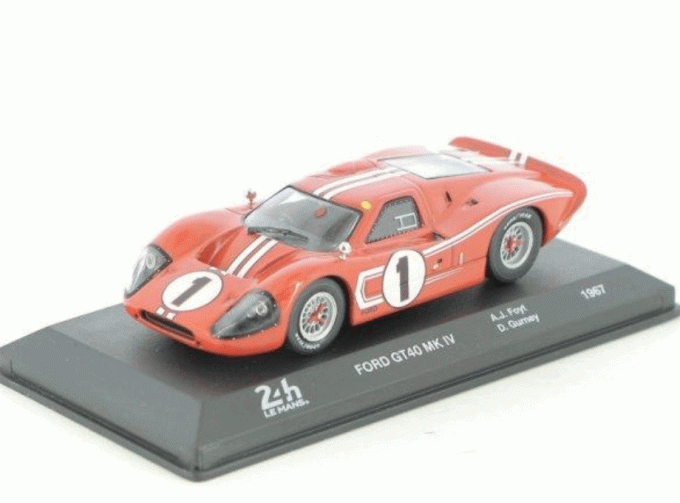 FORD GT40 Mk IV- 1967, 24H du Mans