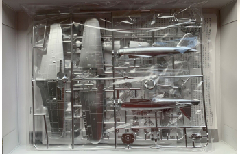 Сборная модель MITSUBISHI A6M5/5A (ZEKE) silver plated (литники хромированные)