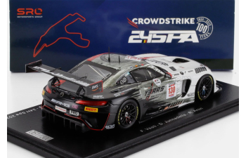 MERCEDES BENZ Amg Gt3 Evo 6.2l V8 Team Gruppem Racing №130 24h Spa (2024) Frederic Vesti - Daniel Juncadella - Ralf Aron, White Black