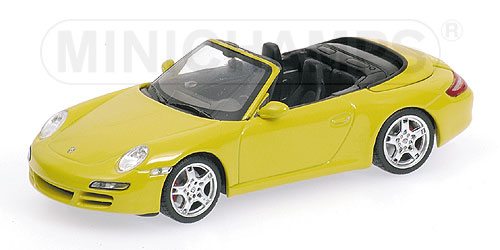 PORSCHE 911 Carrera S Cabriolet 2005, yellow
