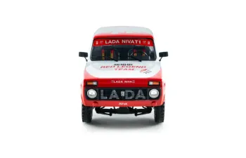 ВАЗ Lada Niva #763 M. Jacober/S. Miljic Dakar Classic (2022), white / red
