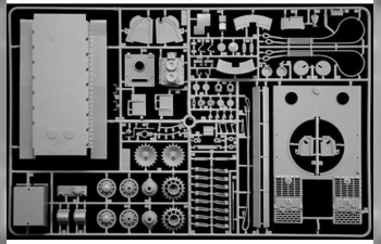 Сборная модель TANK Pz. Kpfw. Vi Tiger I Ausf. E Military 1945