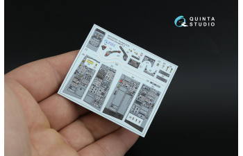 3D Декаль интерьера кабины Tornado ECR (ВВС Германии) (Revell) (с 3D-печатными деталями)